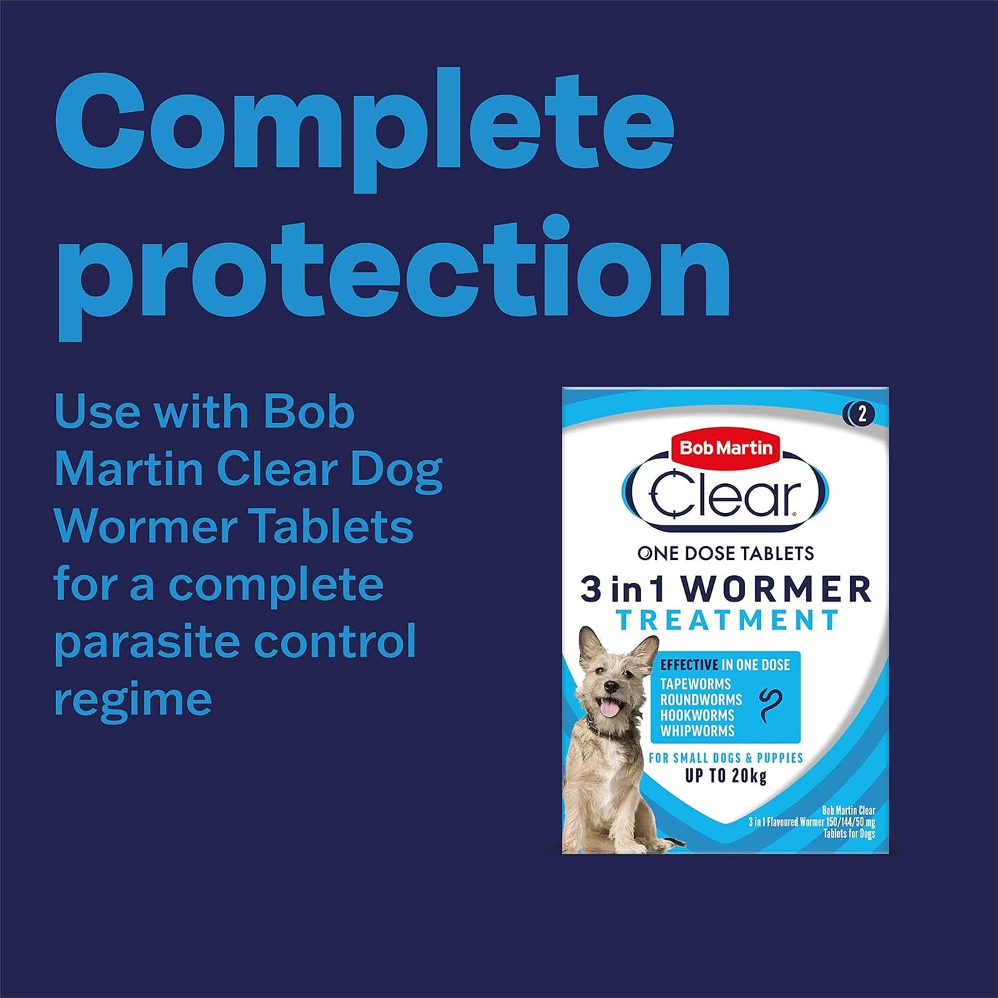 Bob Martin Clear Plus Spot On Medium 10-20kg 3 Pipettes