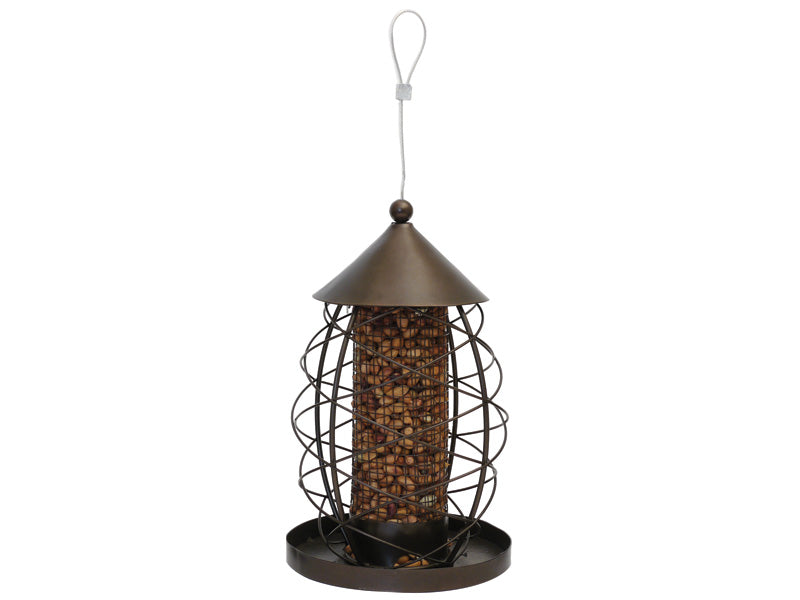 Rosewood Antique Lantern Nut Feeder