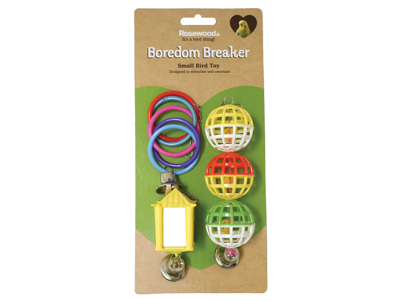 Rosewood Boredom Breaker 3 Pack Bird Toys