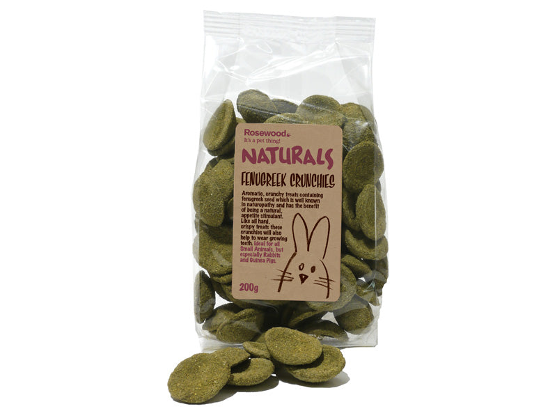Rosewood Naturals Fenugreek Crunchies 200g