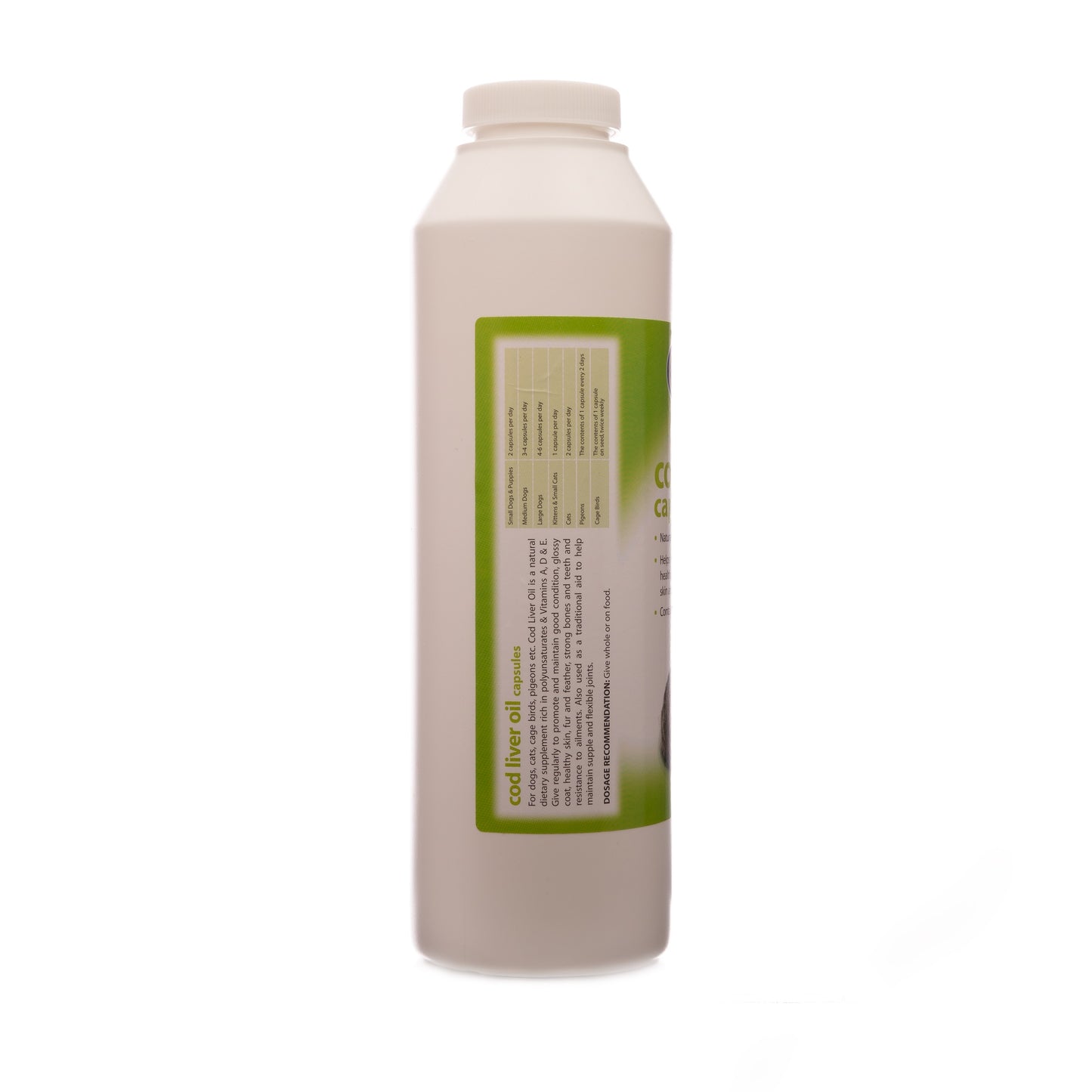 Johnson's Veterinary Cod Liver Oil Capsules 800 Capsules