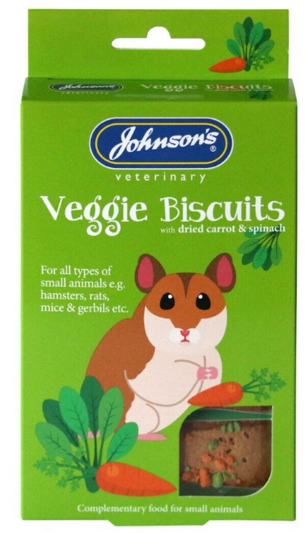 Johnson's Veterinary Veggie Biscuits For Small Animals