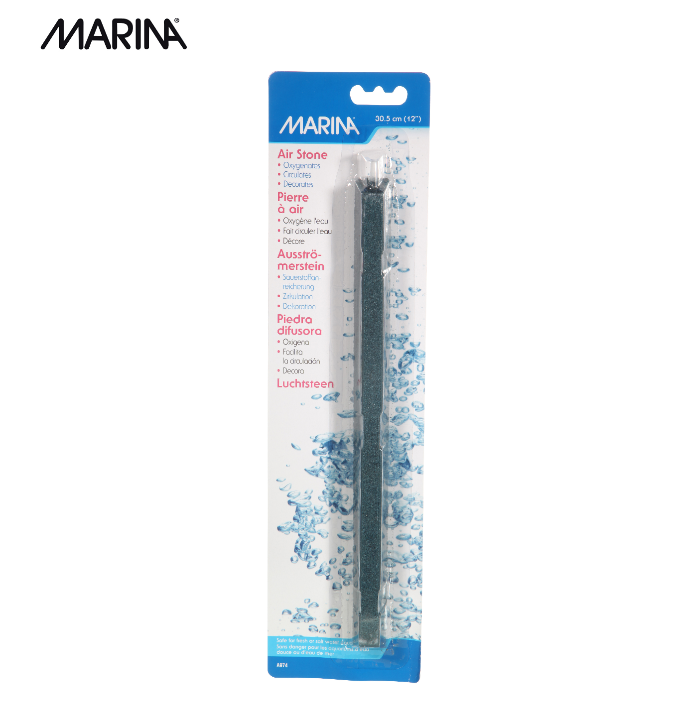 Marina Airstone 12" Water Oxygenation Accessory