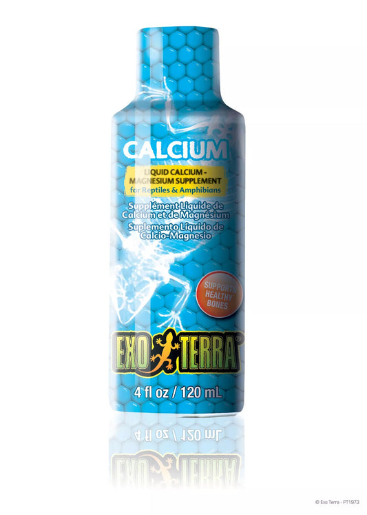 Exo Terra Calcium Liquid Magnesium Supplement 120ml