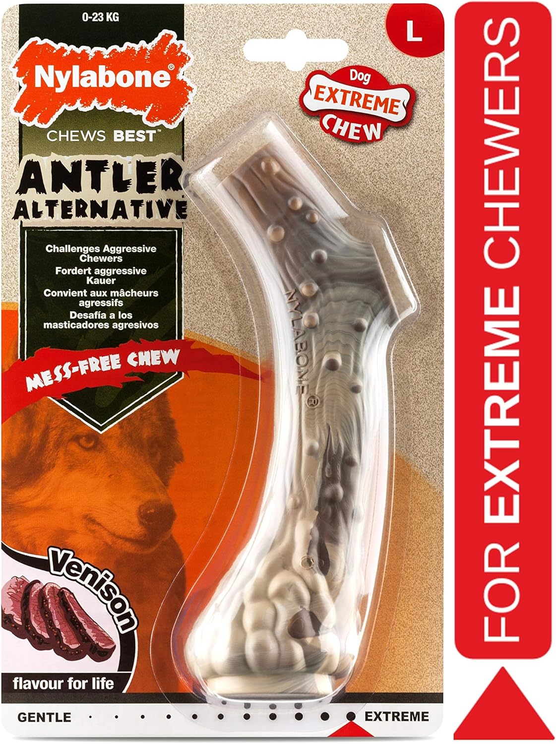 Nylabone Extreme Venison Antler Large
