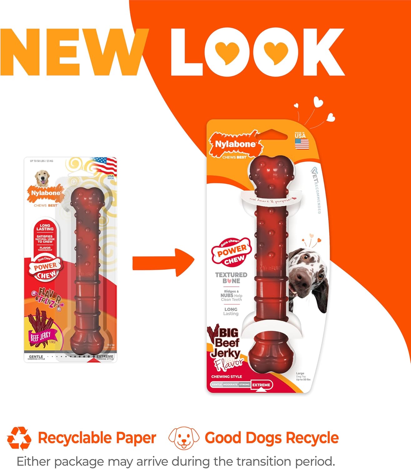 Nylabone Beef Jerky Giant