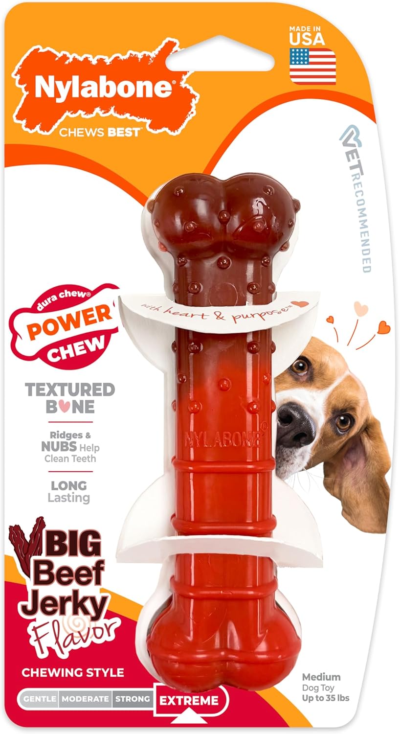 Nylabone Beef Jerky Wolf