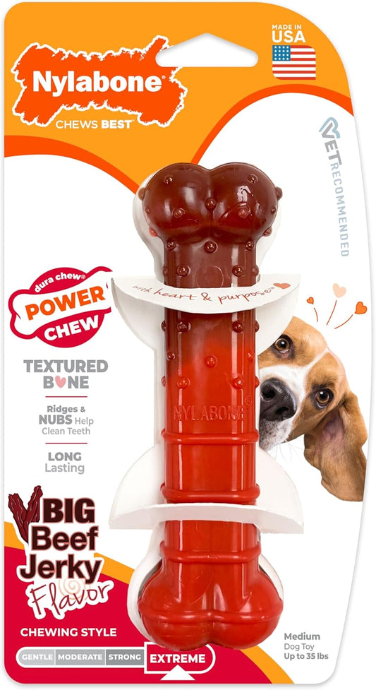 Nylabone Beef Jerky Wolf