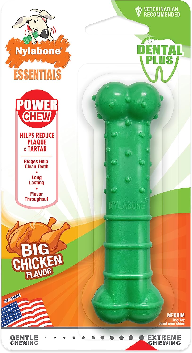 Nylabone Power Chew Dental Bone Extreme Big Chicken Medium