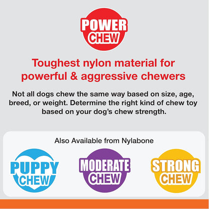 Nylabone Power Chew Dental Bone Extreme Big Chicken Medium