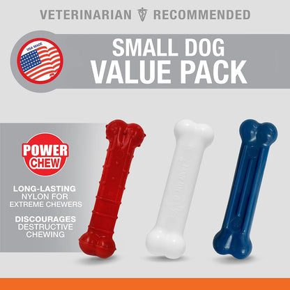 Nylabone Extreme Small Dog Triple Value Pack upto 7Kg