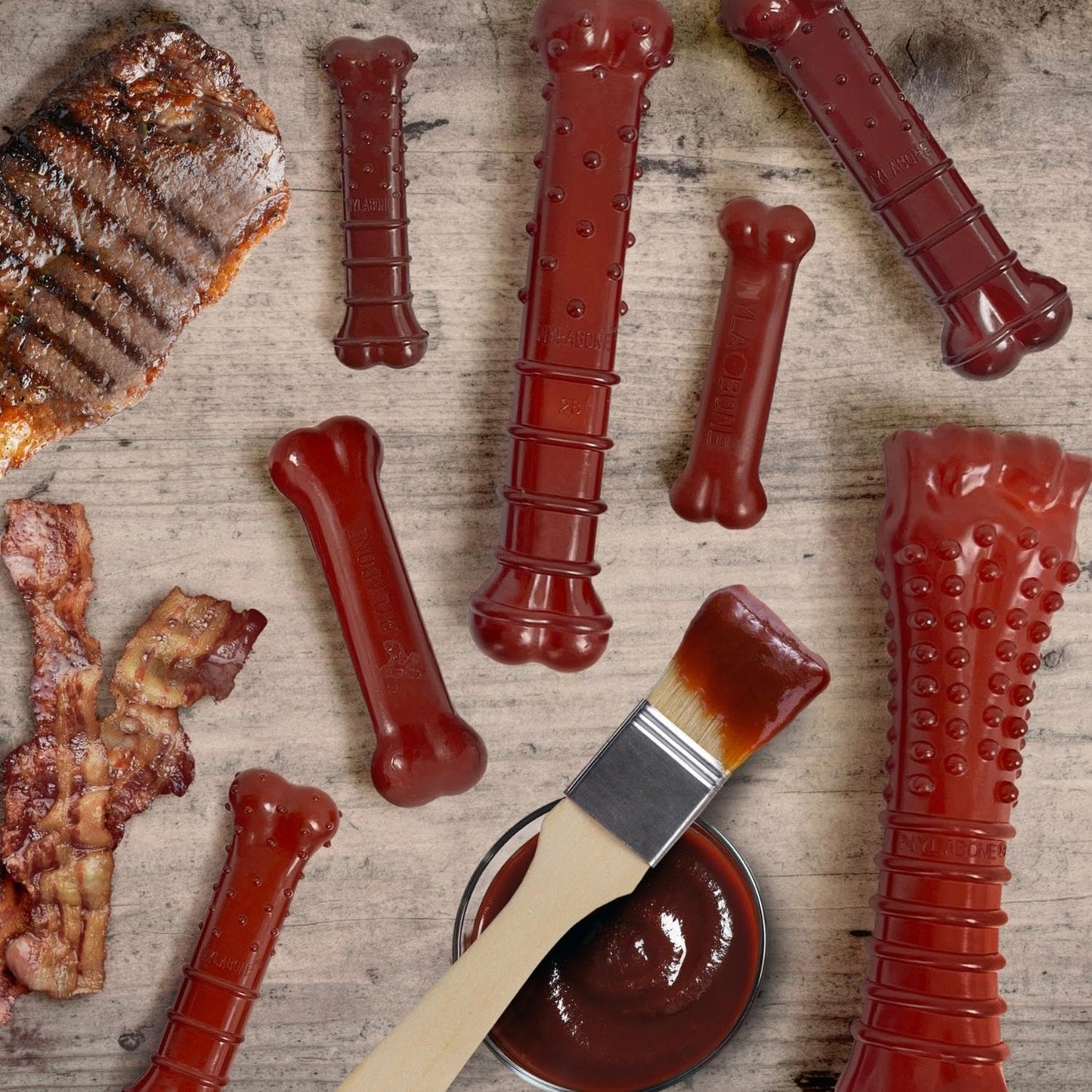 Nylabone Extreme Basted Bone Medium