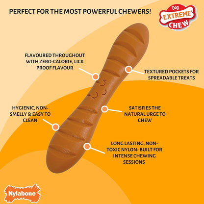 Nylabone Extreme Baguette Roast Chicken Large