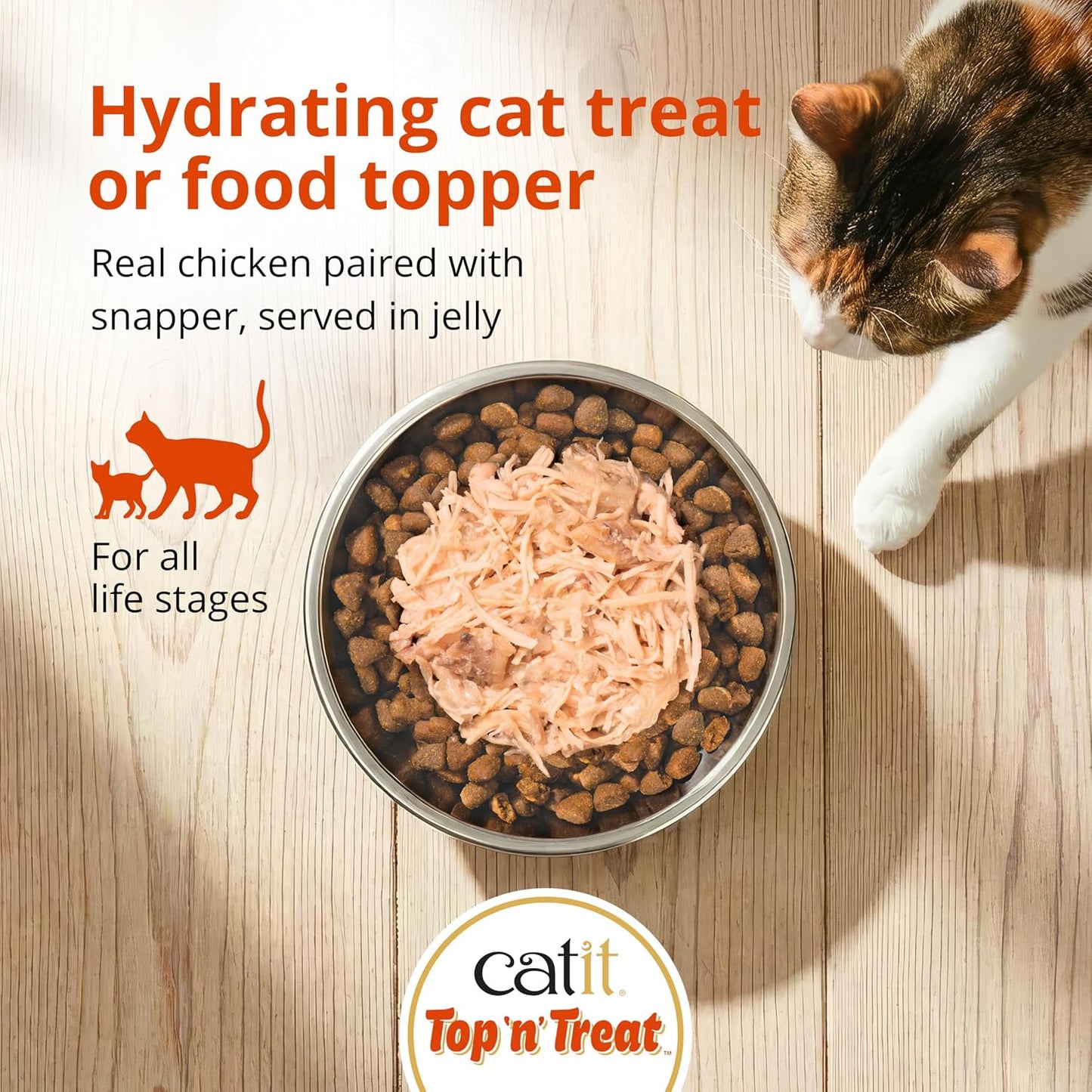 Catit Top 'n' Treat Chicken & Snapper 3 x 60g