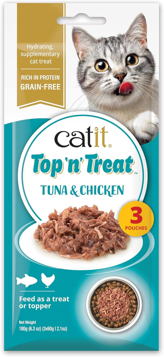 Catit Top 'n' Treat Tuna & Chicken 3 x 60g