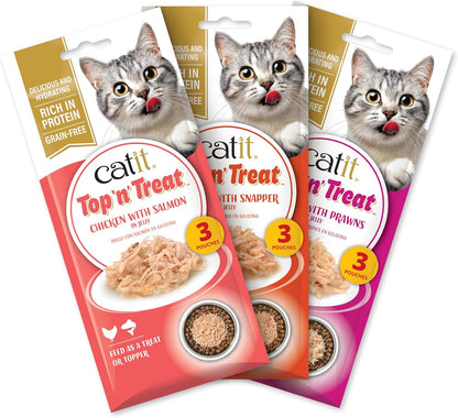 Catit Top 'n' Treat Chicken Variety Pack 24 x 60g