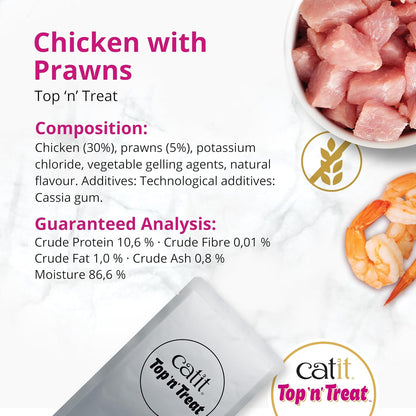 Catit Top 'n' Treat Chicken Variety Pack 24 x 60g
