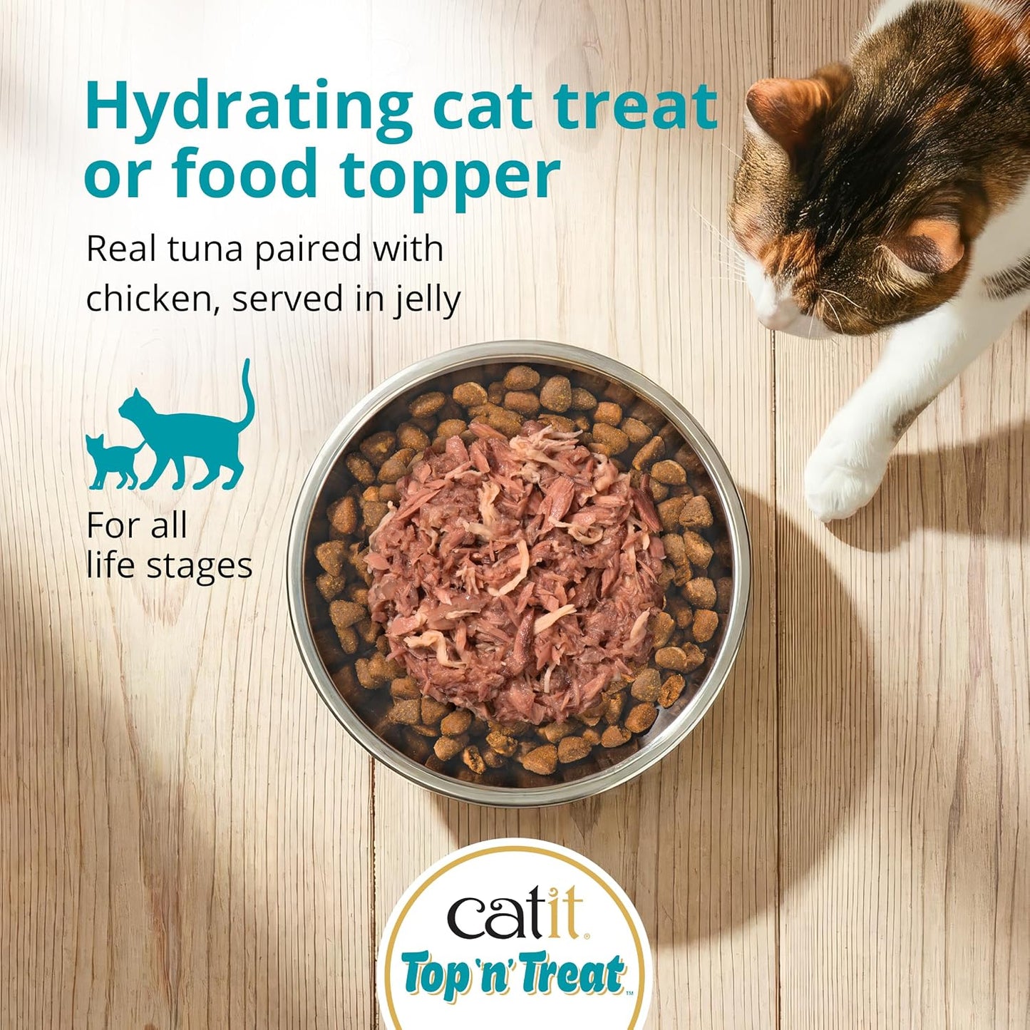 Catit Top 'n' Treat Tuna Variety Pack 24 x 60g