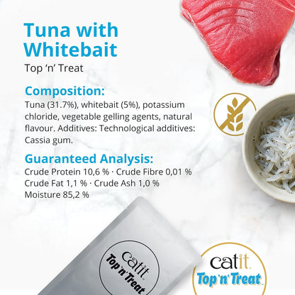 Catit Top 'n' Treat Tuna Variety Pack 24 x 60g