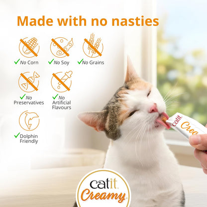 Catit Creamy Lickable Mega Mix 50 x 10g