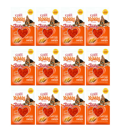 Catit Nibbly Jerky Chicken 30g