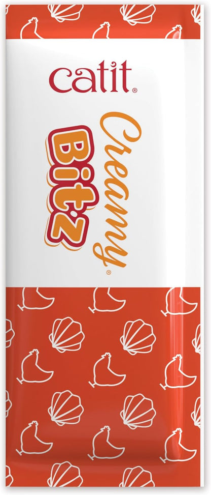Catit Creamy Blitz Chicken & Scallops 4pk