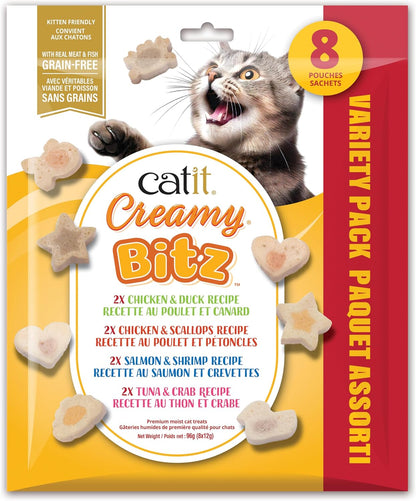 Catit Creamy Blitz Variety 8 Pack