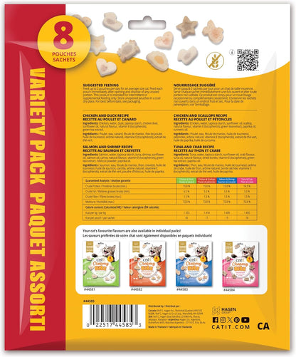 Catit Creamy Blitz Variety 8 Pack