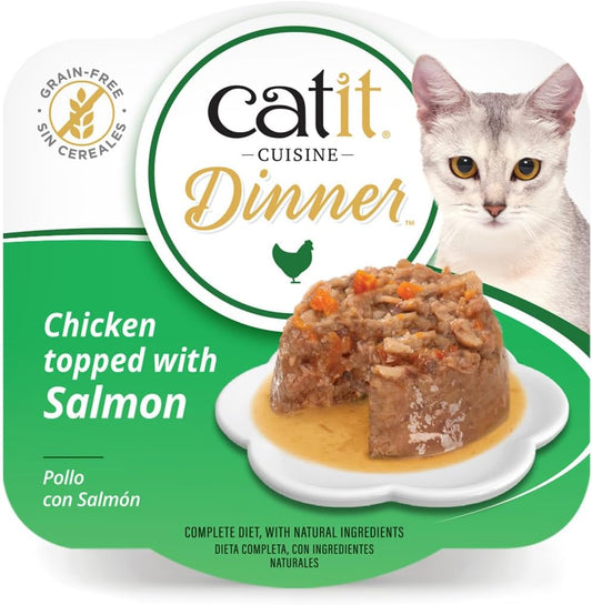 Catit Chicken Dinner With Salmon 75g