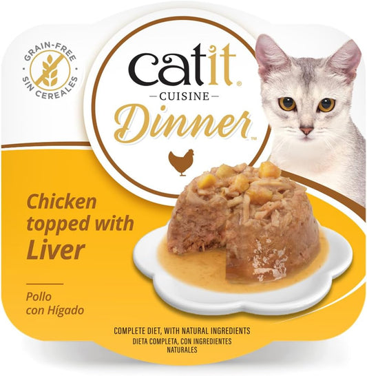 Catit Chicken Dinner With Liver 75g