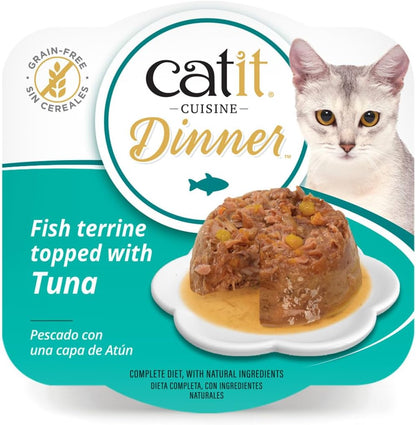 Catit Fish Dinner With Tuna 75g