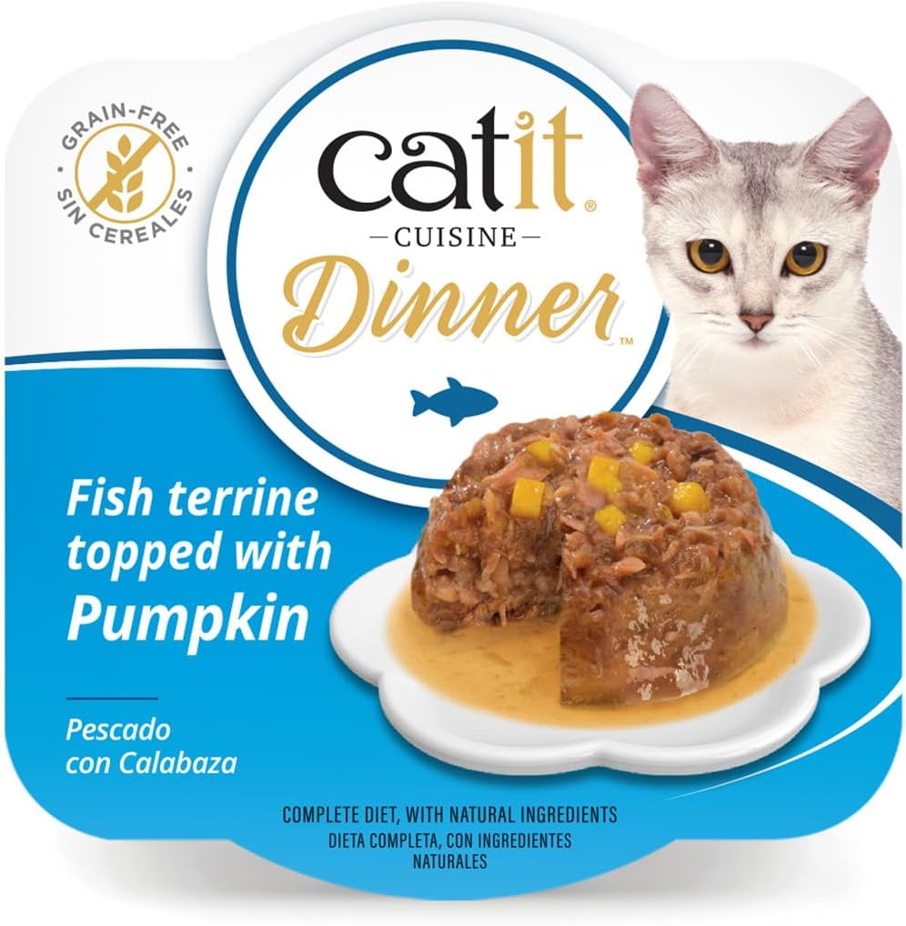 Catit Fish Dinner With Pumpkin 75g