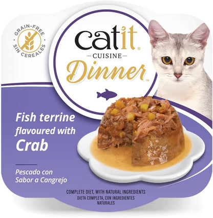 Catit Fish Dinner With Crab 75g
