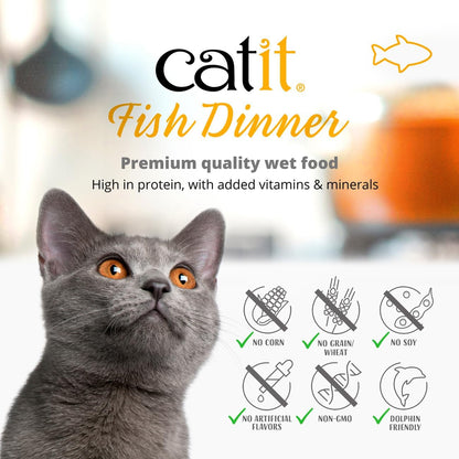 Catit Fish Dinner With Crab 75g
