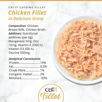 Catit Chicken Fillet In Delicious Broth 75g