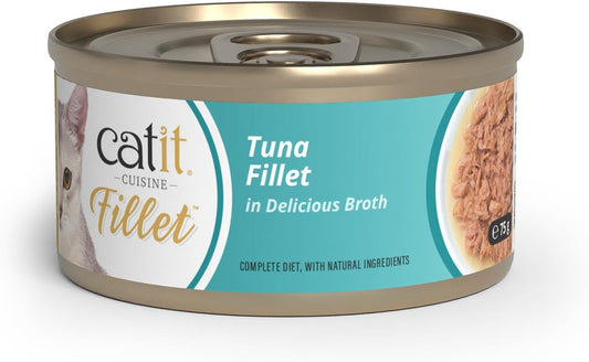 Catit Tuna Fillet In Delicious Broth 75g