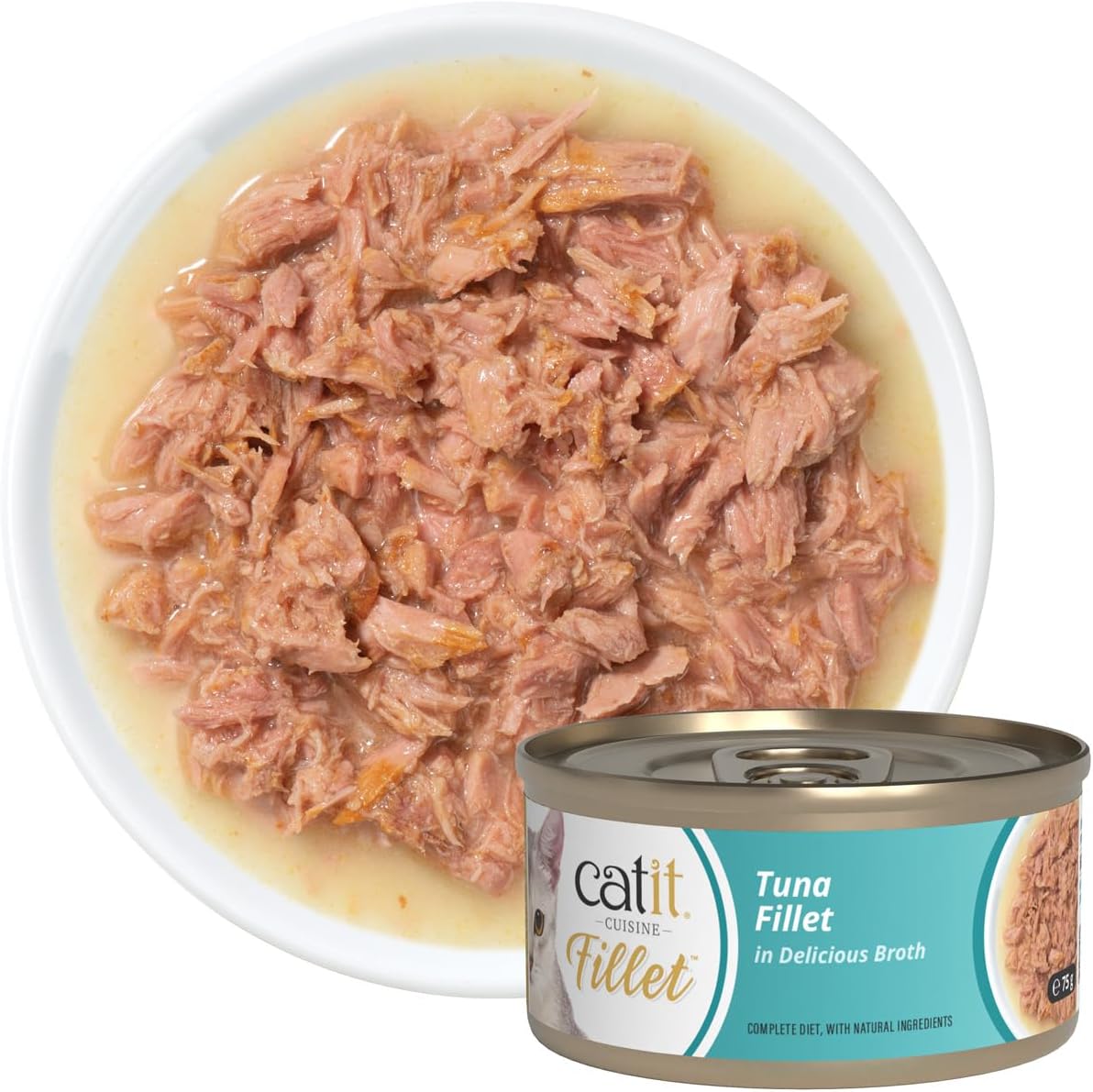 Catit Tuna Fillet In Delicious Broth 75g