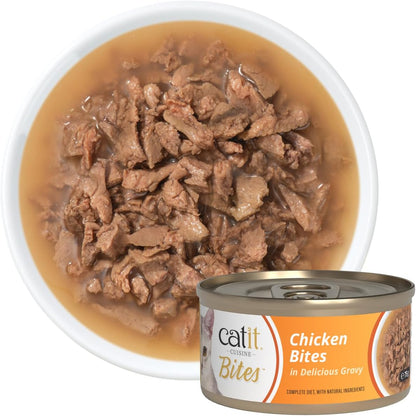 Catit Chicken Bites In Delicious Gravy 75g
