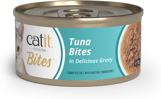 Catit Tuna Bites In Delicious Gravy 75g
