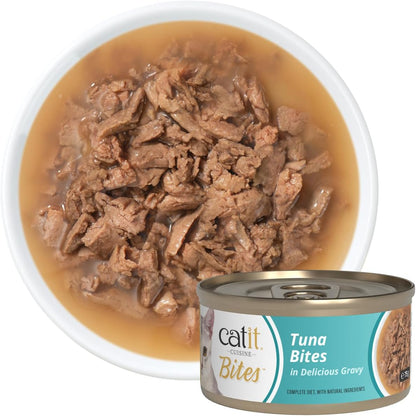 Catit Tuna Bites In Delicious Gravy 75g