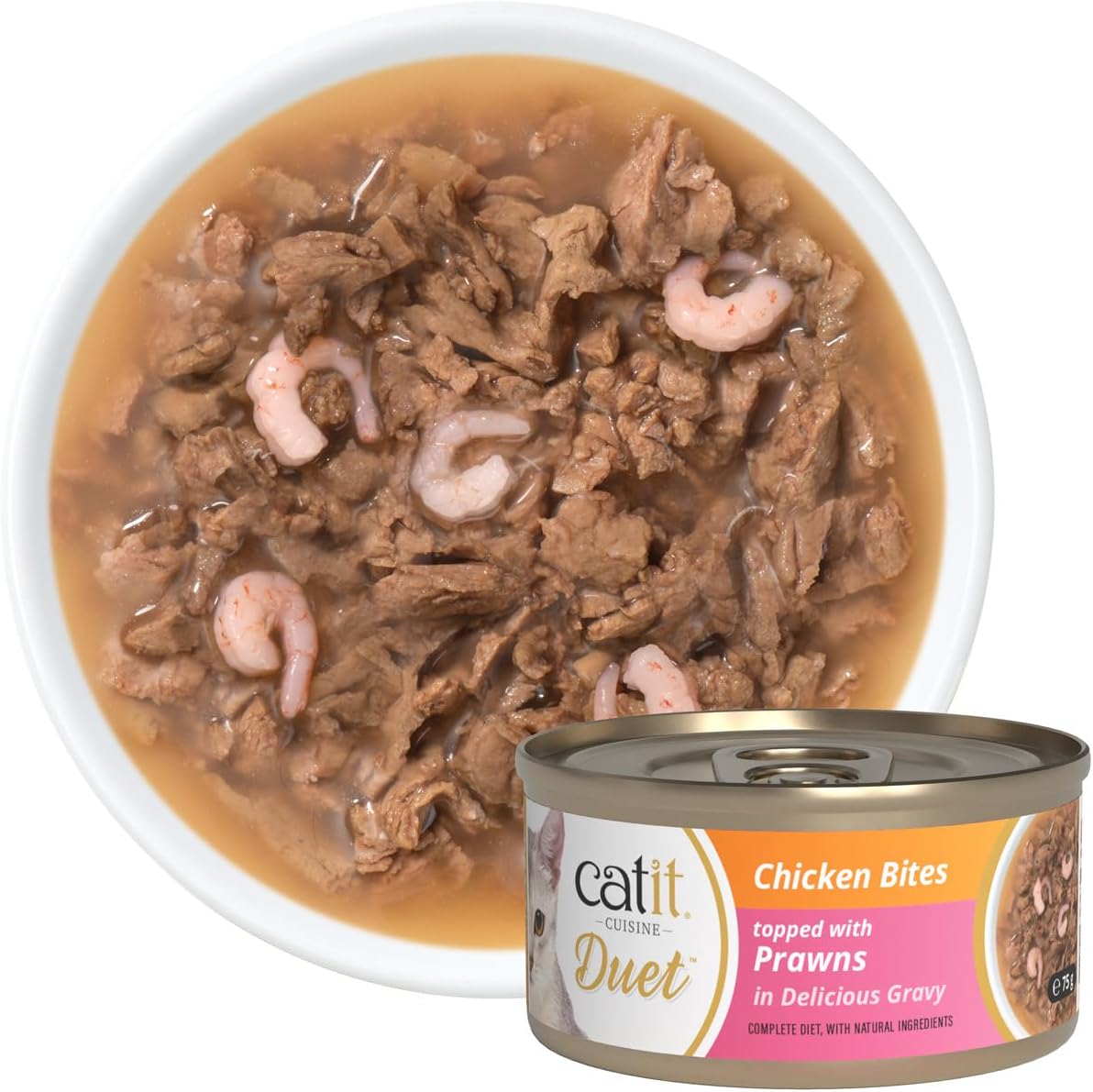 Catit Duet Chicken With Prawns 75g