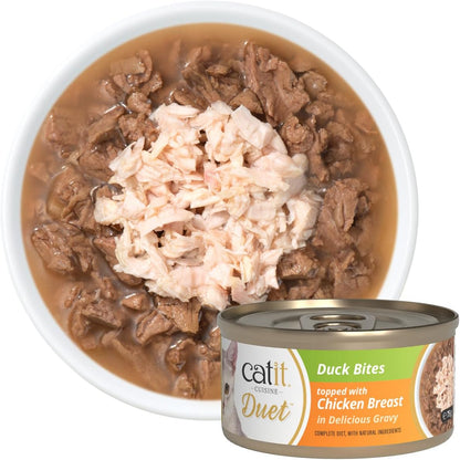 Catit Duet Duck With Chicken 75g