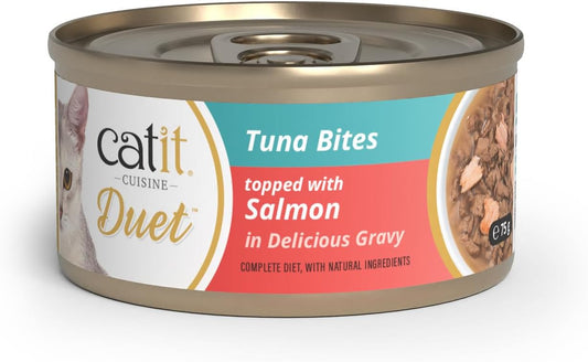 Catit Duet Tuna With Salmon 75g