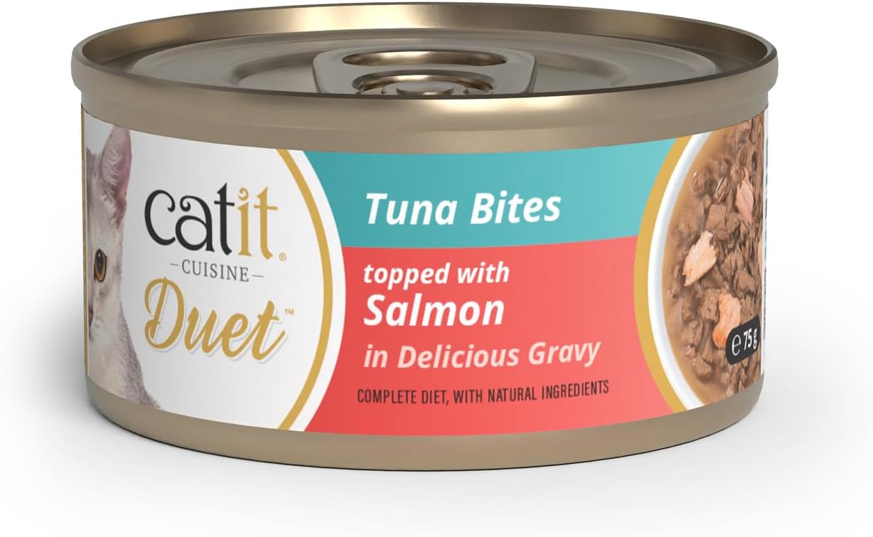 Catit Duet Tuna With Salmon 75g