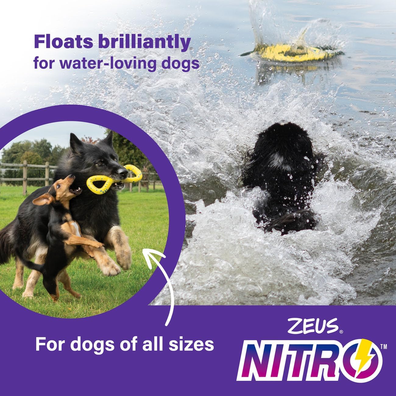 Zeus Nitro Weighted Buoy With Rope 26cm