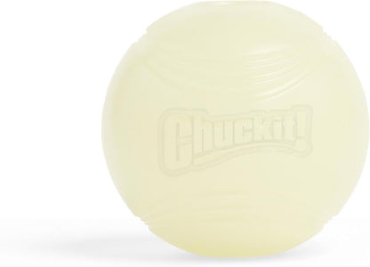 Chuckit! Max Glow Ball 1 Pack Medium 6.5cm