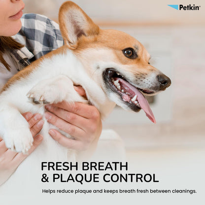 Petkin Dental Plaque Gel 120ml For Dogs And Cats
