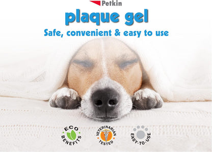 Petkin Dental Plaque Gel 120ml For Dogs And Cats