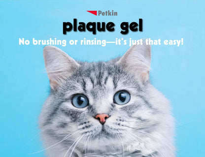 Petkin Dental Plaque Gel 120ml For Dogs And Cats