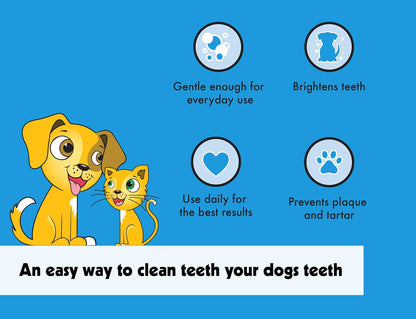 Petkin Dental Plaque Gel 120ml For Dogs And Cats